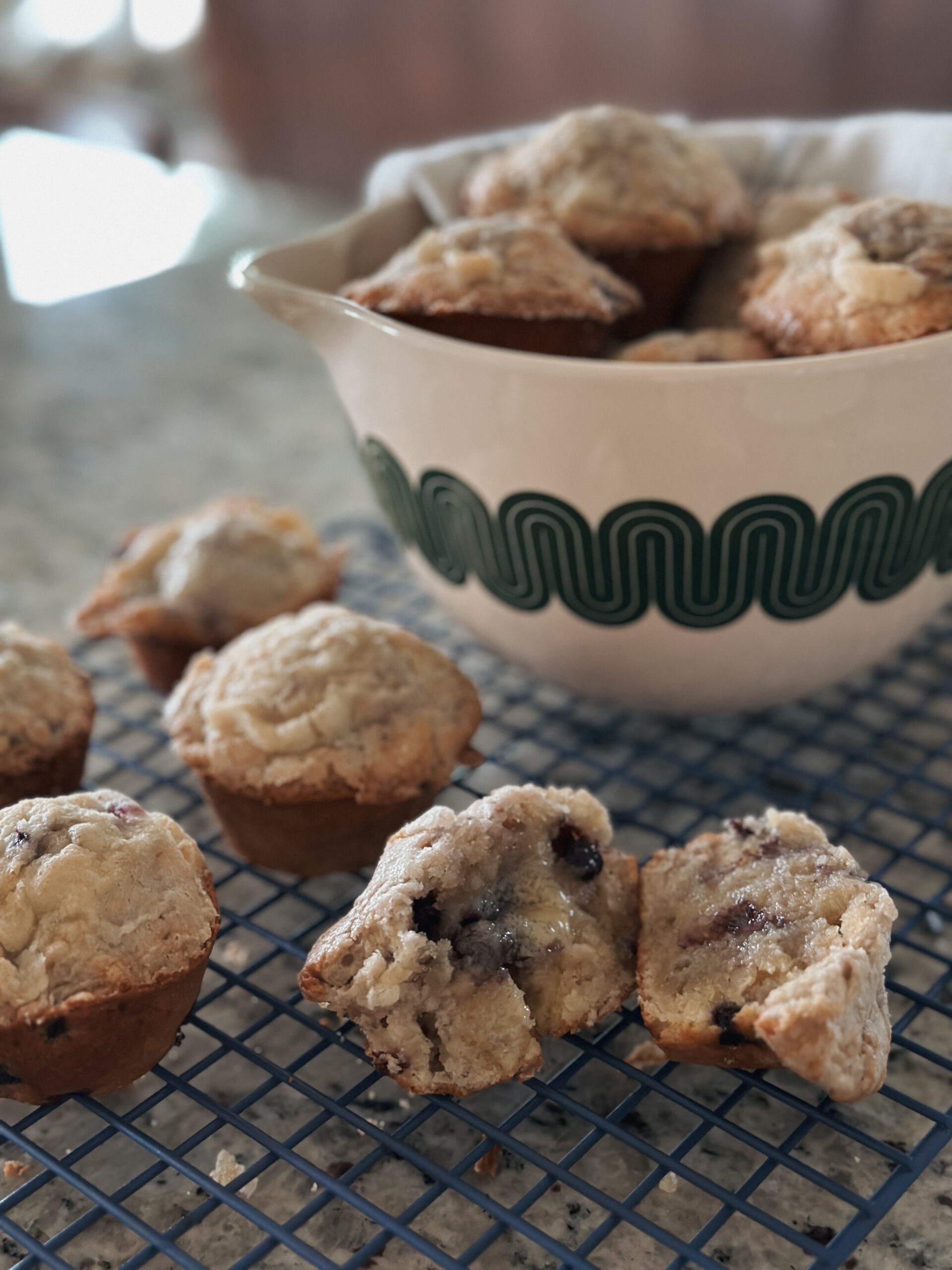 The best wild-blueberry muffin recipe